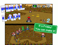 Super Mario Kart:  Final Lap!
